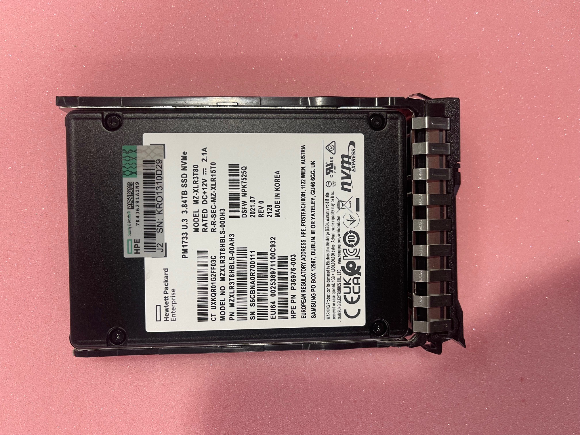Samsung 3.84TB