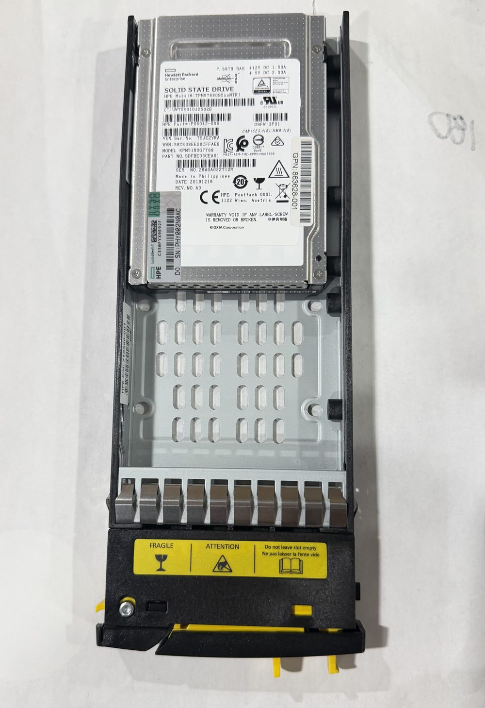 KIOXIA 7.68TB